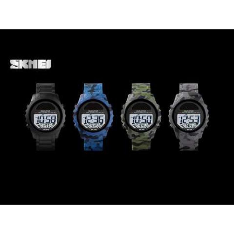 Jam Skmei 1585 solar power original bergaransi free gift box