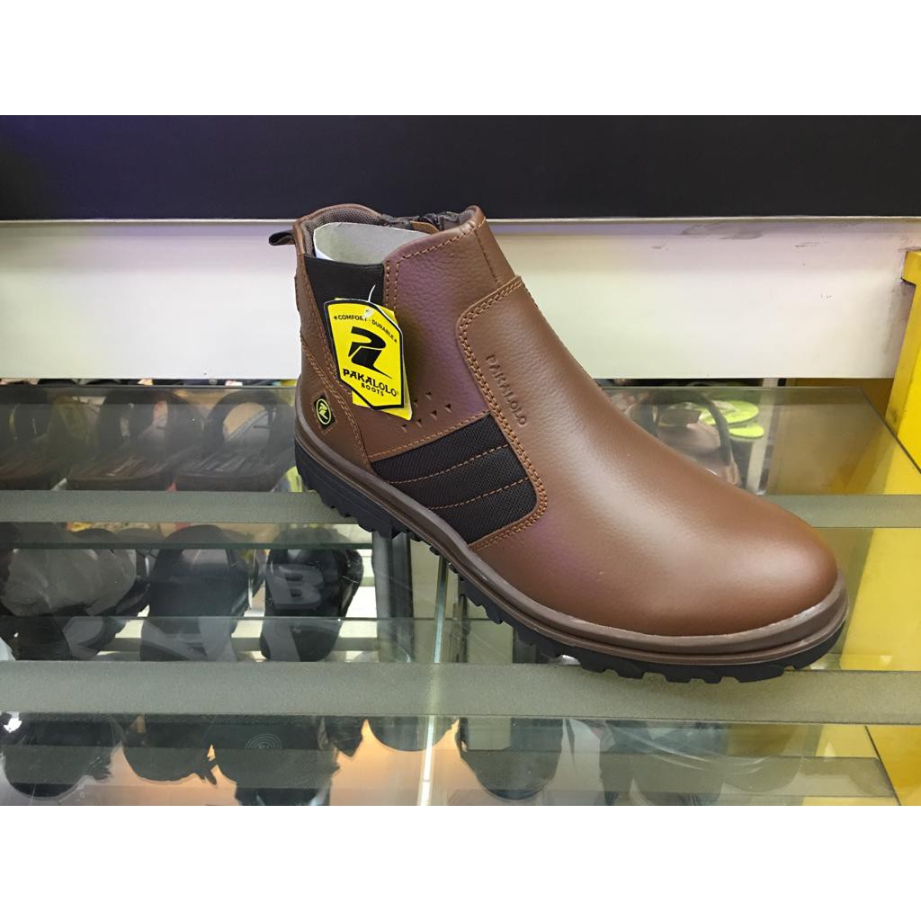 Sepatu Kulit Pakalolo N11393 - TAN