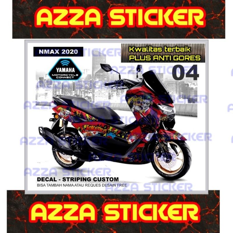 Sticker decal Yamaha NMAX 2020 Full Body decal Yamaha NMAX  2020 Full body 04