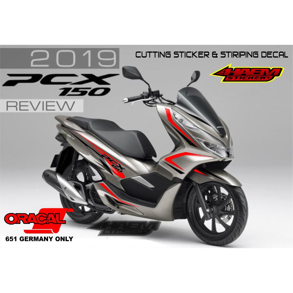 Cutting Sticker Pcx Simple Terlaris Shopee Indonesia