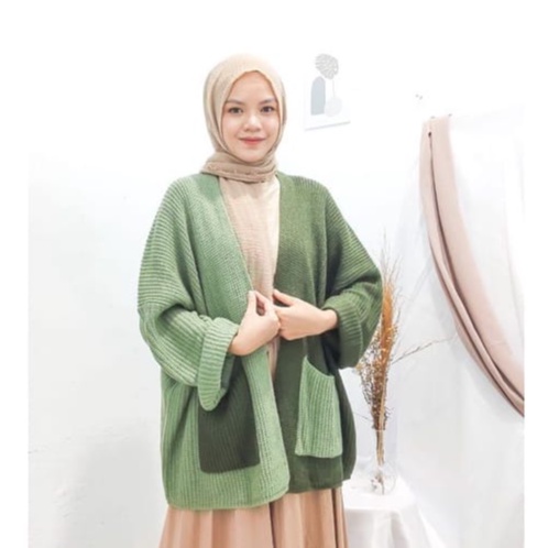 LAVELLA CARDI RAJUT // OUTER RAJUT TWO TONE