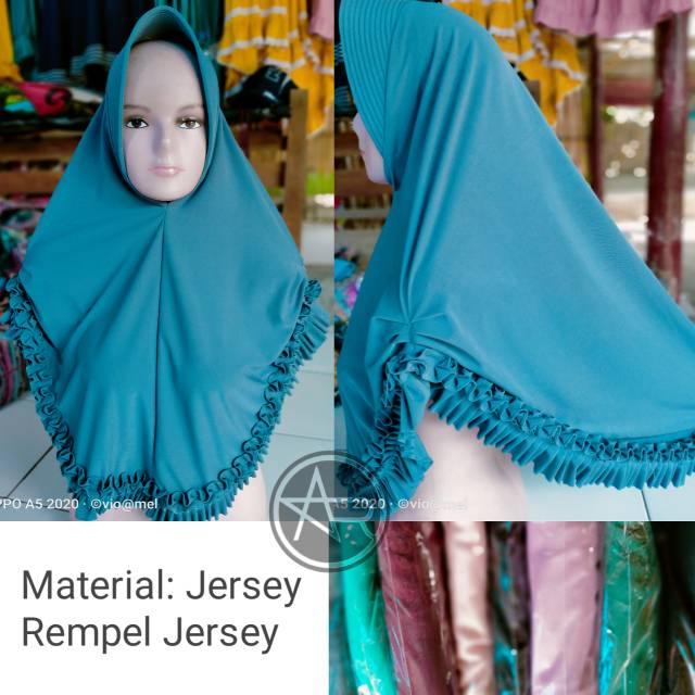 Khimar Hijab instant Rempel