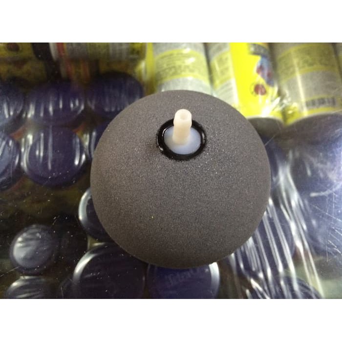 Kolam Ikan Airstone Air Stone Batu Aerator Setengah Bulat HB025