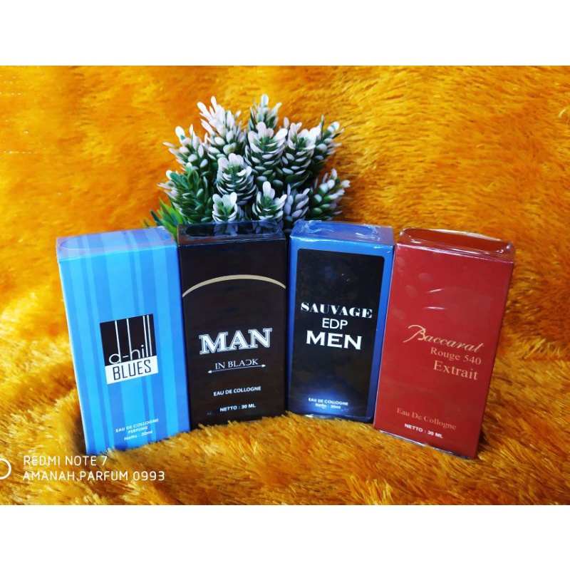 PARFUM BEST SELLER PRIA WANGI TAHAN LAMA 4 VARIAN 30 ML