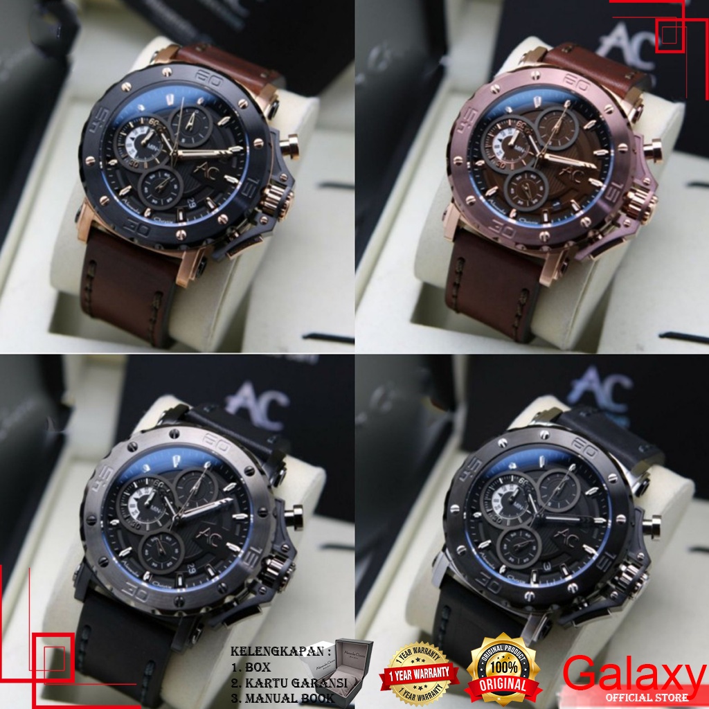 ALEXANDRE CHRISTIE PRIA ORIGINAL JAM TANGAN ALEXANDRE CHRISTIE PRIA JAM ALEXANDRE CHRISTIE AC 9205 A