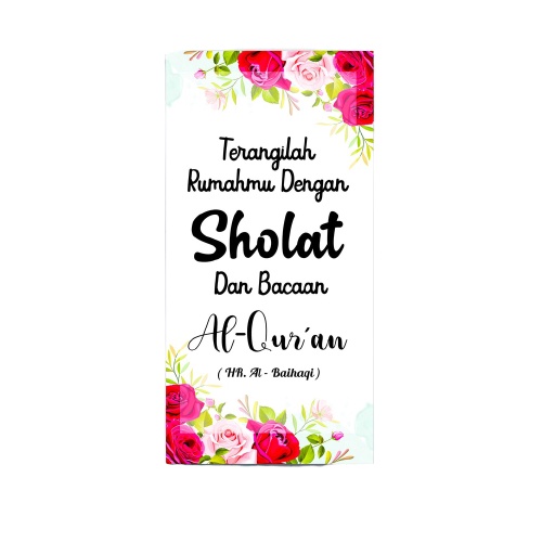 [GRATIS BUBLLE] Pajangan Hiasan Dinding Kaligrafi Islami Motivasi Quotes Dekorasi Ruang Tamu Rumah Wall Decor 10x20 CM