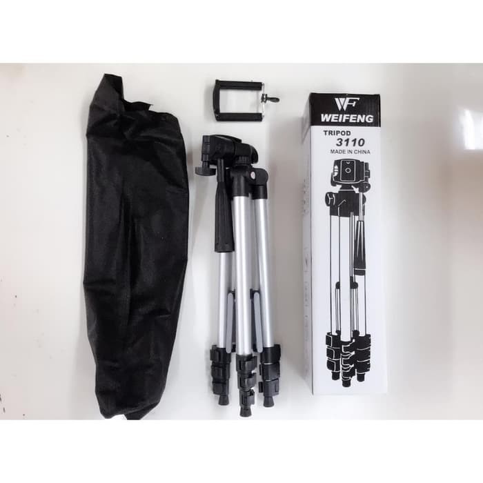 Tripod 3110 1m Tripod Kamera Hp Plus Sarung Kaki