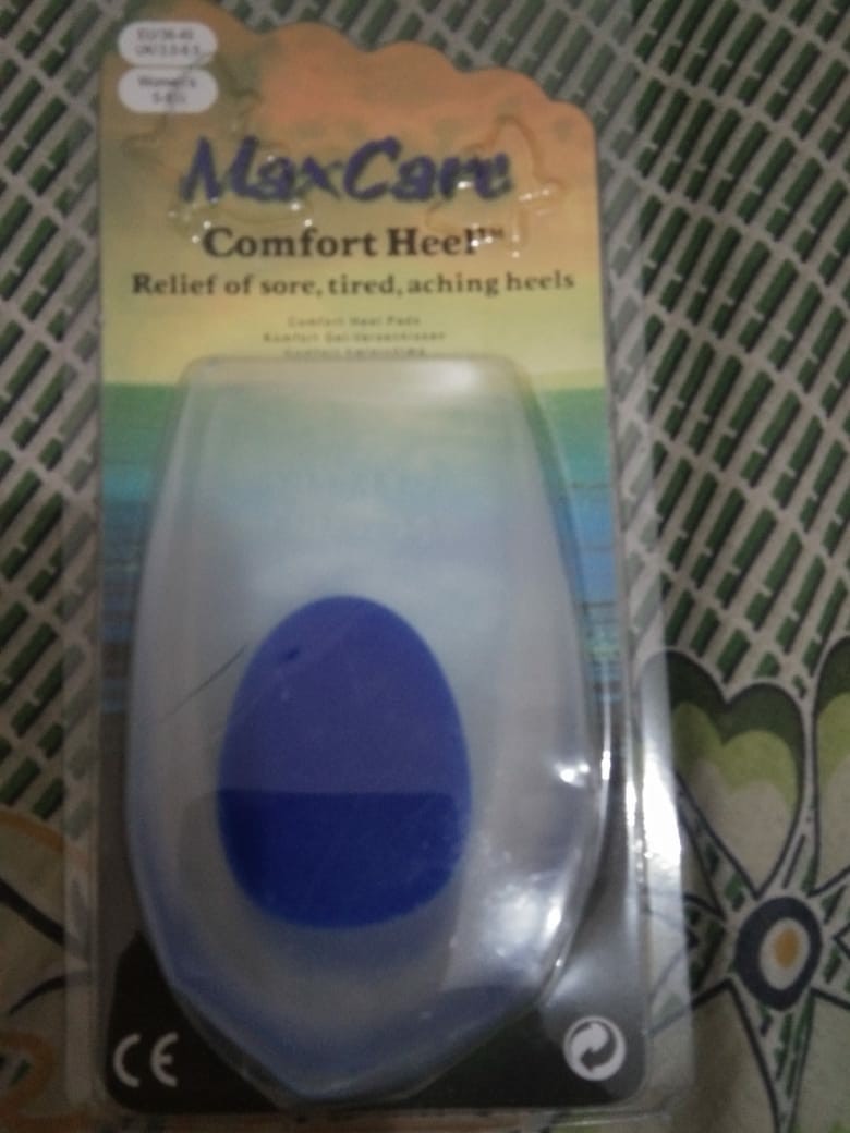 Heel Cup Gel Support Insole / Alas Tumit Kaki Pad Plantar Fasciitis