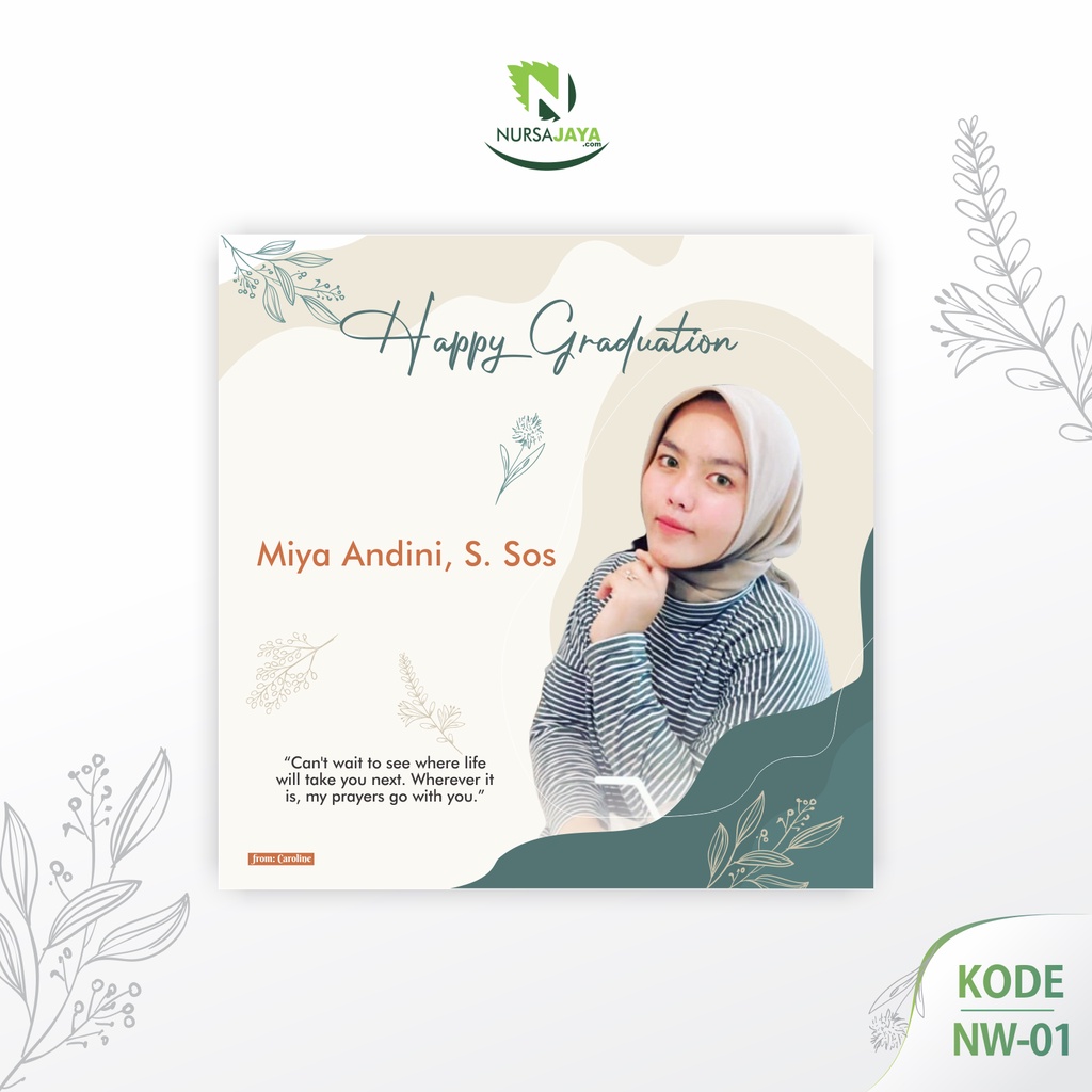 Hadiah Kado Wisuda Graduation Wedding Pernikahan Birthday Custom foto Murah - Cetak Foto di Kayu