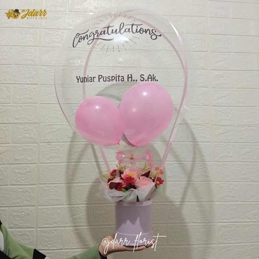 Bloom Box Balon | Balon Box | Gift Balon | Box Balon | Bouquet Balon |