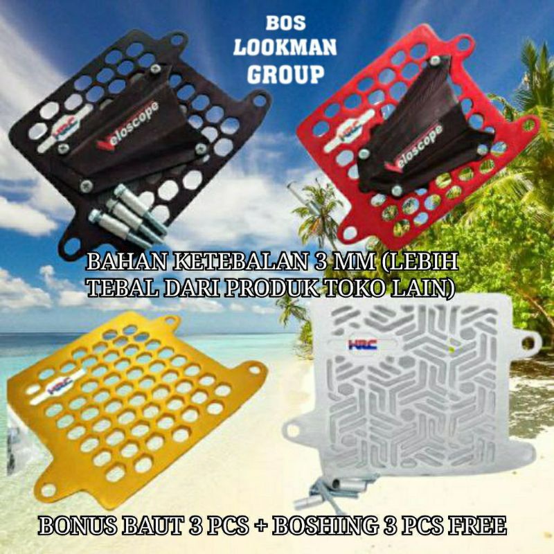 Cover Radiator Vario 160 Vario 150 Vario 125 Vario 110 New Old Karbu Fi Injection Karburator Pcx 150