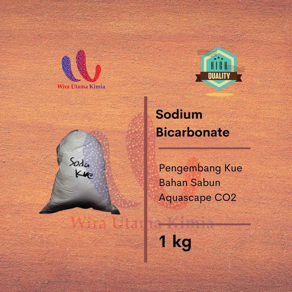 Soda Kue Sodium Bicarbonate / Soda Kue / Baking Soda / Food Grade Food Ex. Malan 1kg