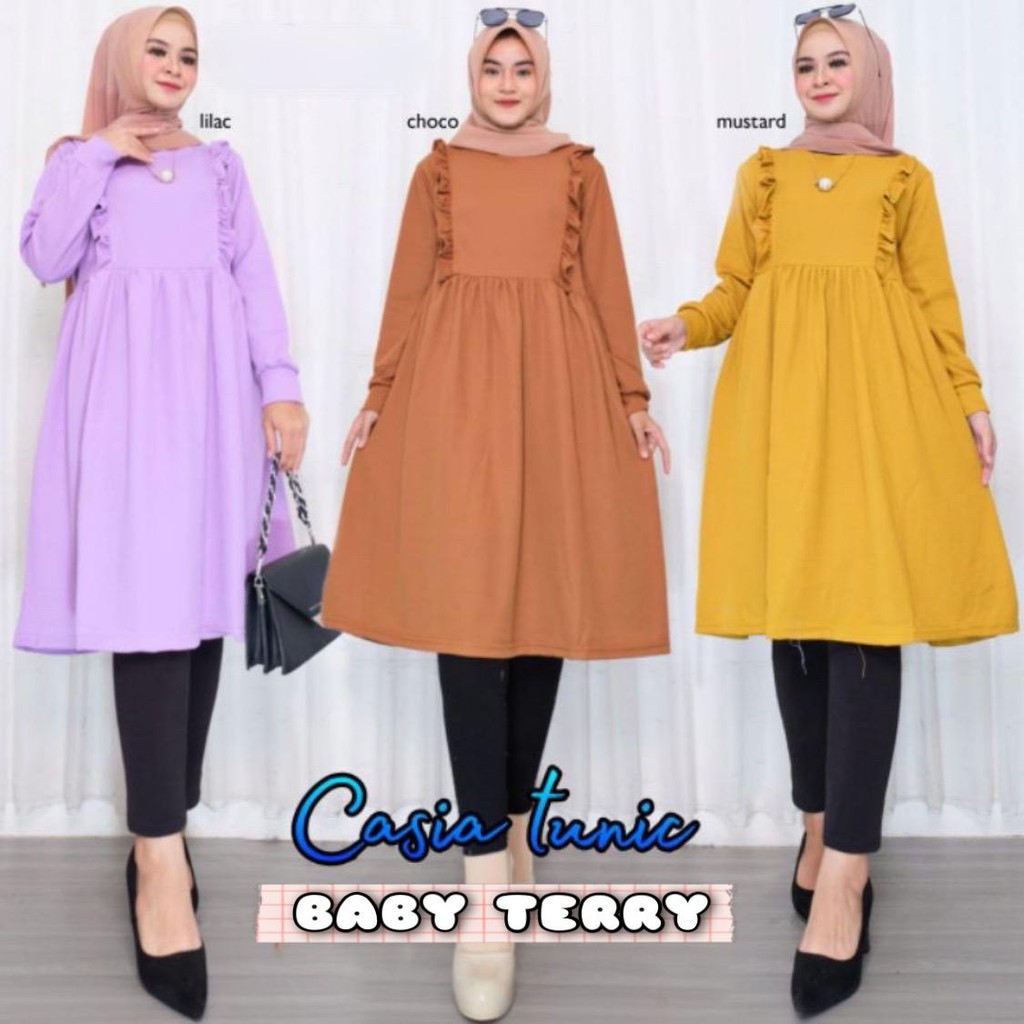 VS GG - baju TUNIK dress wanita CASIA CASIA