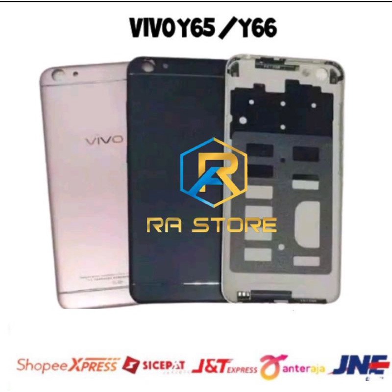 Backdoor Tutup Belakang Vivo Y65 / Y66 Backcover Back Kesing Housing Casing - Back Door Back Cover