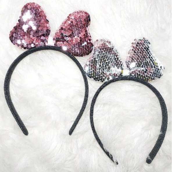 BM08 Bando Telinga Miki Sequin Pita