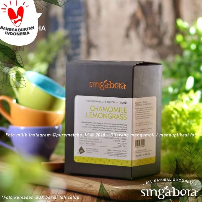 

Singabera Teh Premium Indonesia - Singabera Chamomile Lemongrass 20tb