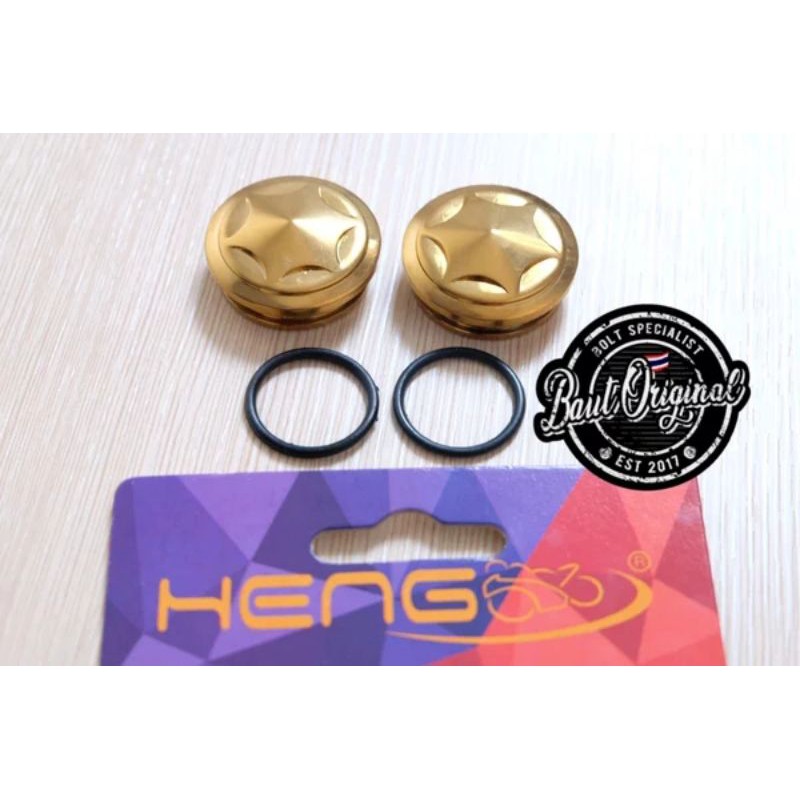 tutup as shock as 33mm probolt gold ninja r original heng thailand