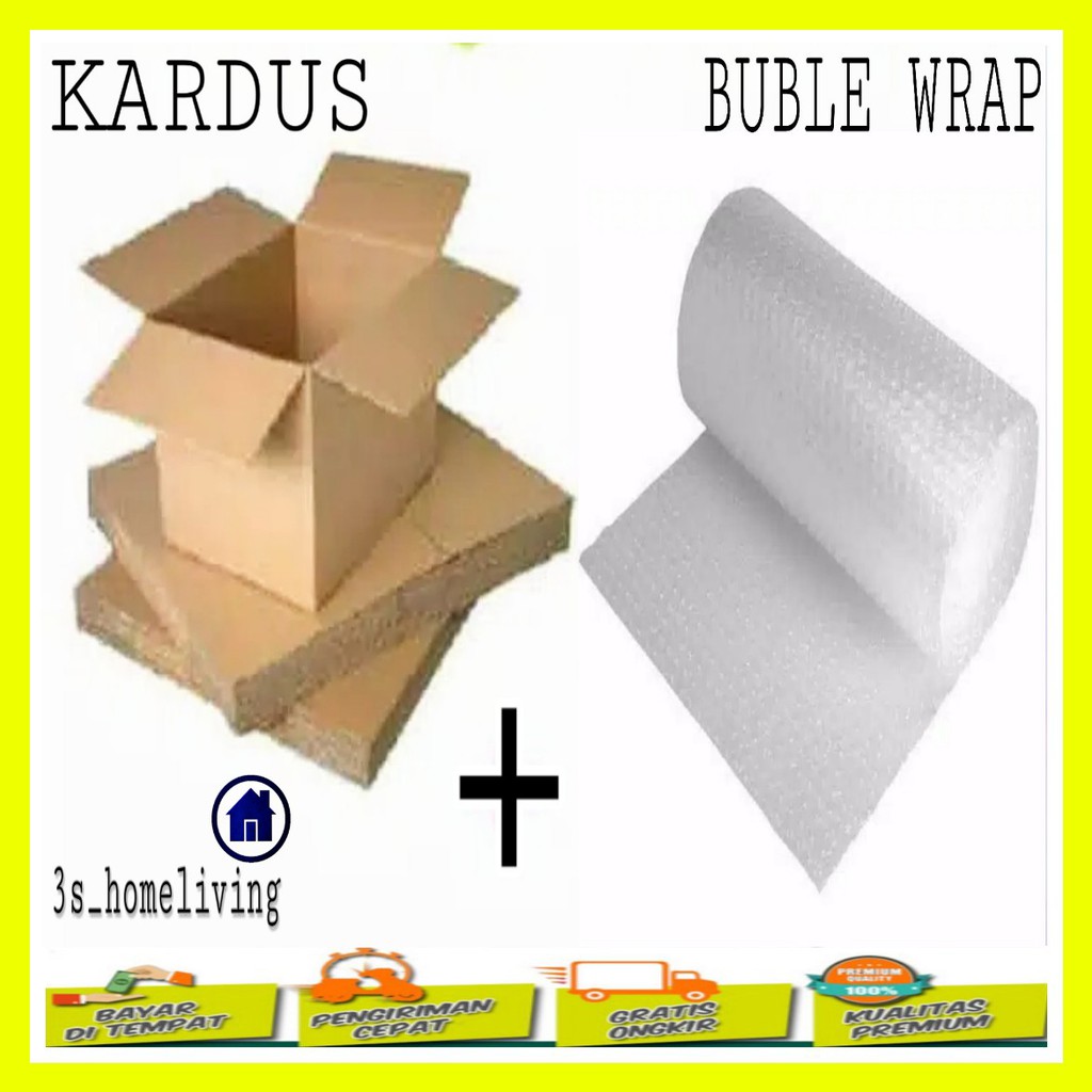 

Buble Wrap/ Kardus Packing Tambahan / Buble Wrap Tambahan