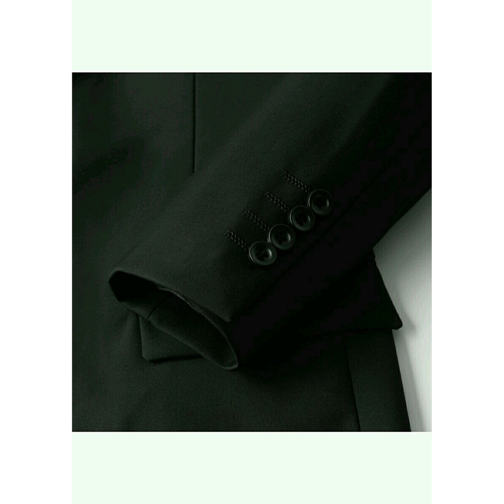 JAS KERJA PRIA NEW STYLE BLACK SLIMFIT BAHAN HIGH TWIST FULL FURING ORIGINAL NIKAYU
