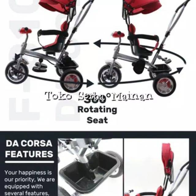 SEPEDA RODA TIGA FAMILY  F8102