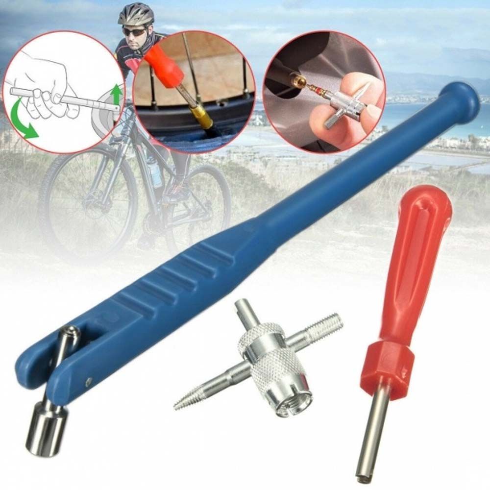 Quinton Alat Pencabut Pentil Ban Sepeda / Motor / Mobil / Truk Universal Bahan Abs Kualitas Tinggi