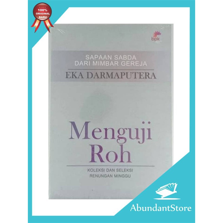 Buku Menguji Roh - Eka Darmaputera