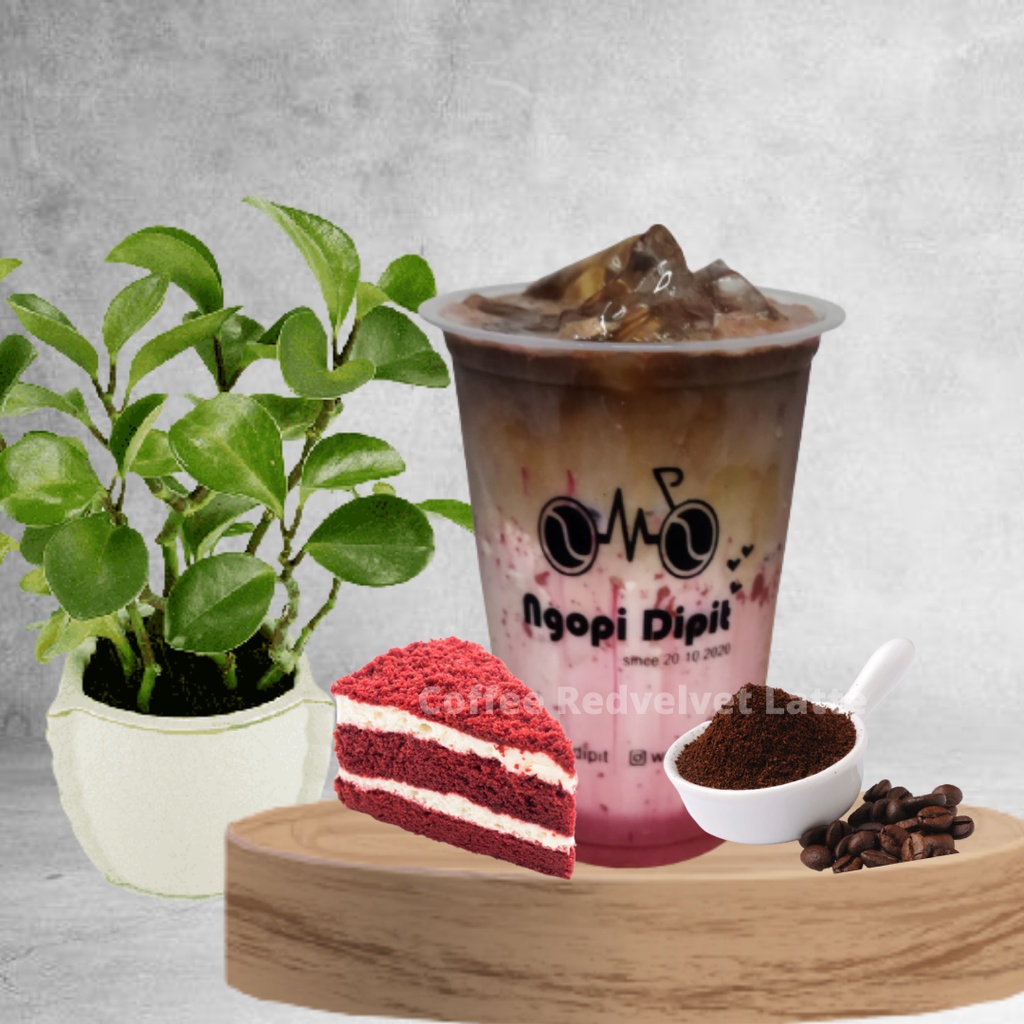 

Kopi Redvelvet Latte L