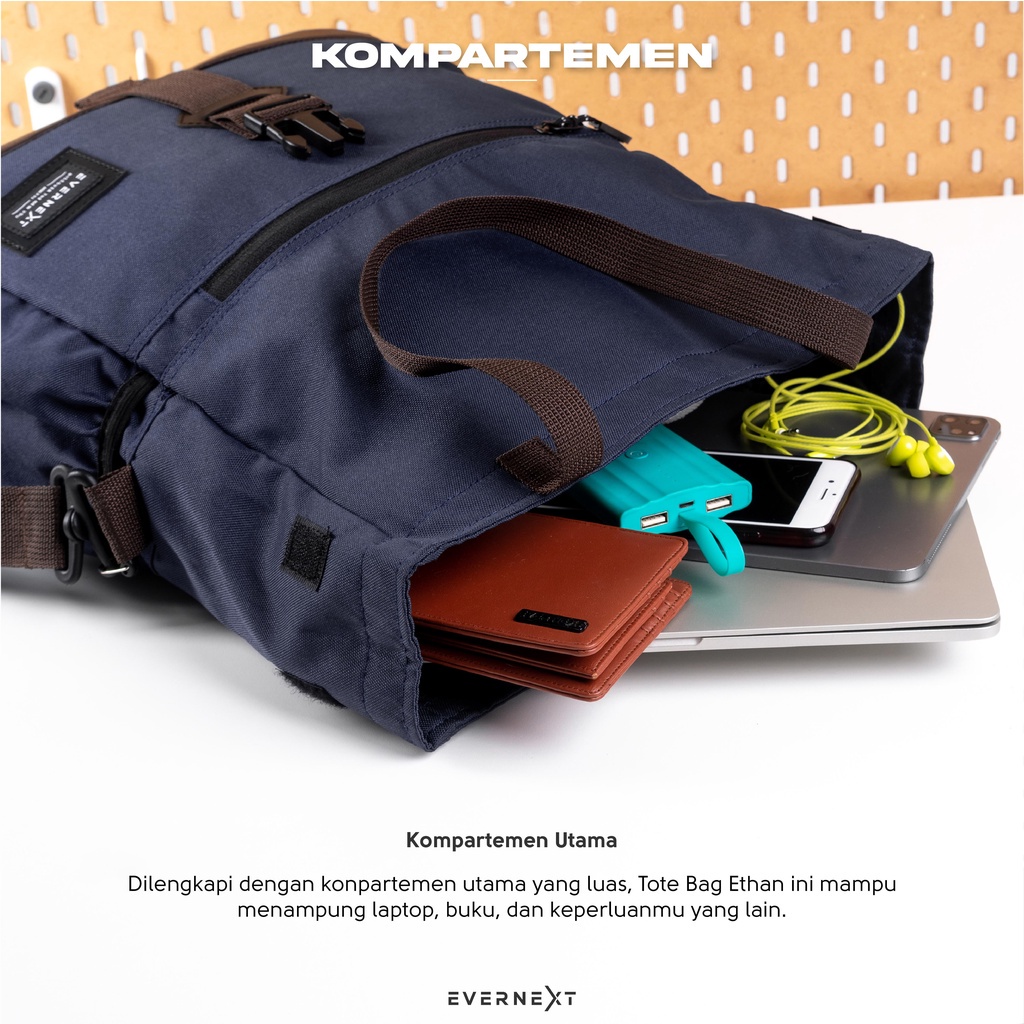 Promo tas totebag totbag pria wanita multy fungsi sling bag branded tas jinjing laptop unisex totte bag pria waterproof