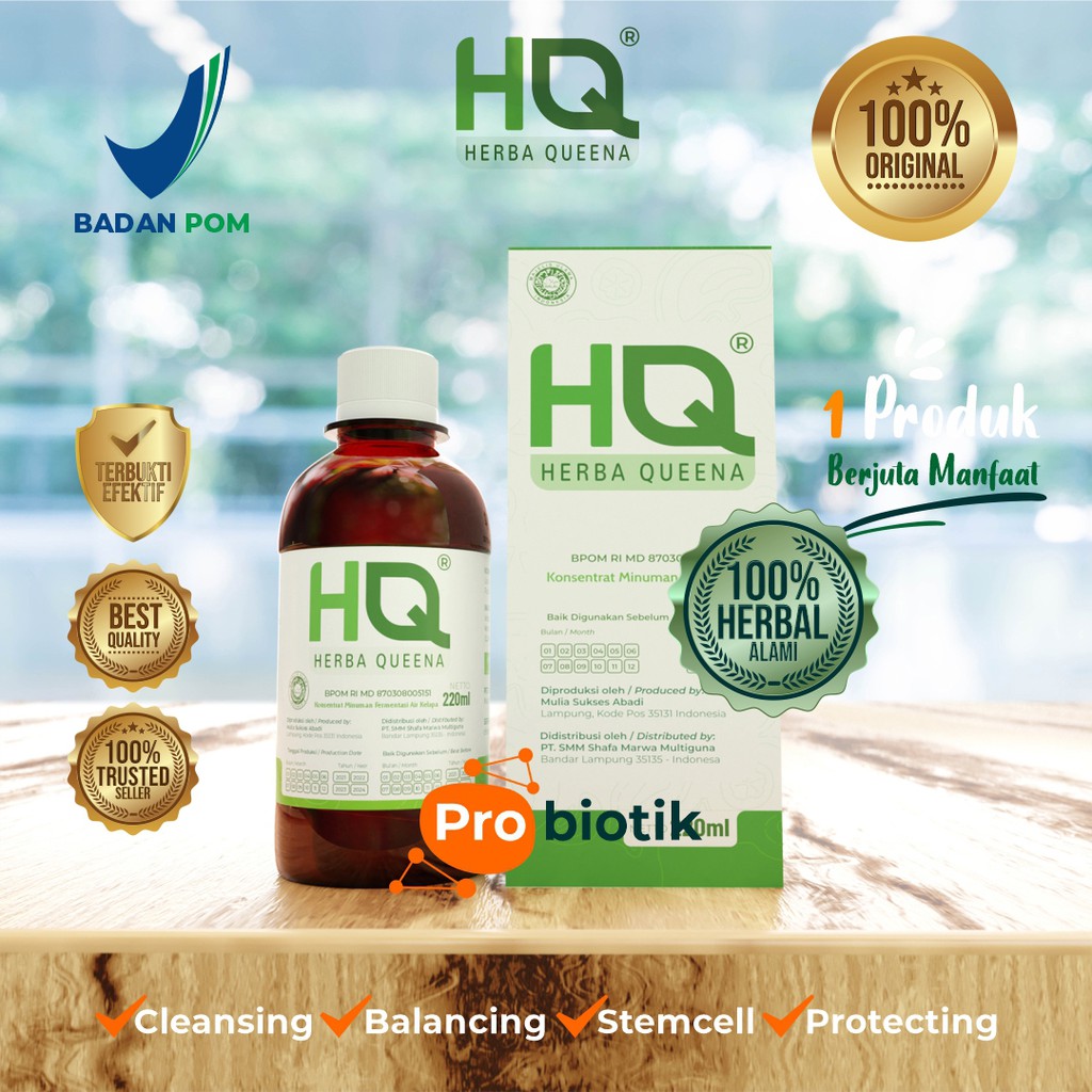 HQ Probiotik atasi kencing manis / Diabetes 100% Herbal (220ml)