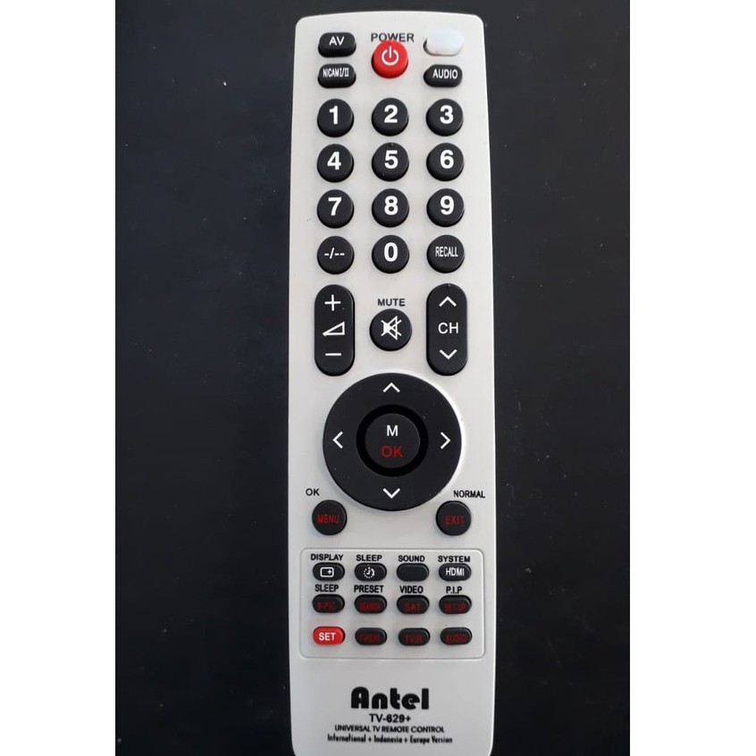 Remot Remote TV Universal / Remote Multi TV tabung LCD LED + Receiver