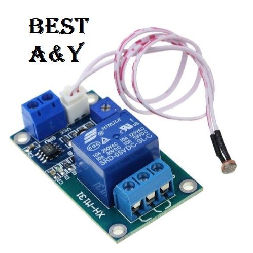 XH-M131 Photosensitive Resistor Light LDR Relay Module Detection Saklar Otomatis Relay 12V Sensor La