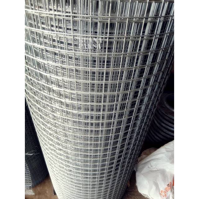 Kawat Loket Galvanis 1" Panjang 10 Meter Kawat Ram Ayakan Bangunan Proyek Kawat Kandang Unggas Burun