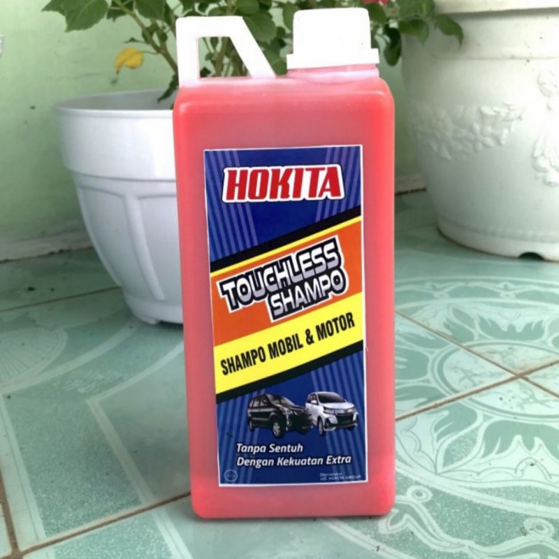 HOKITA TOUCHLESS SHAMPO / SHAMPO MOBIL MOTOR TANPA SENTUH