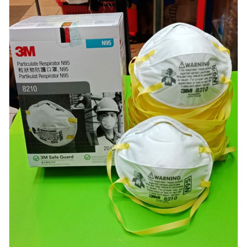 MASKER 3M 8210 ORIGINAL