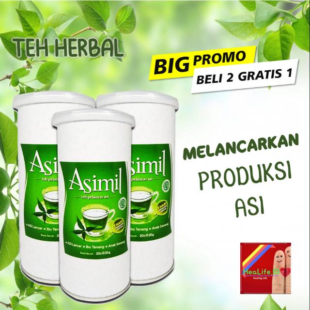 

Teh ASIMIL Rahasia Melancarkan ASI Secara Alami Tanpa Sufor