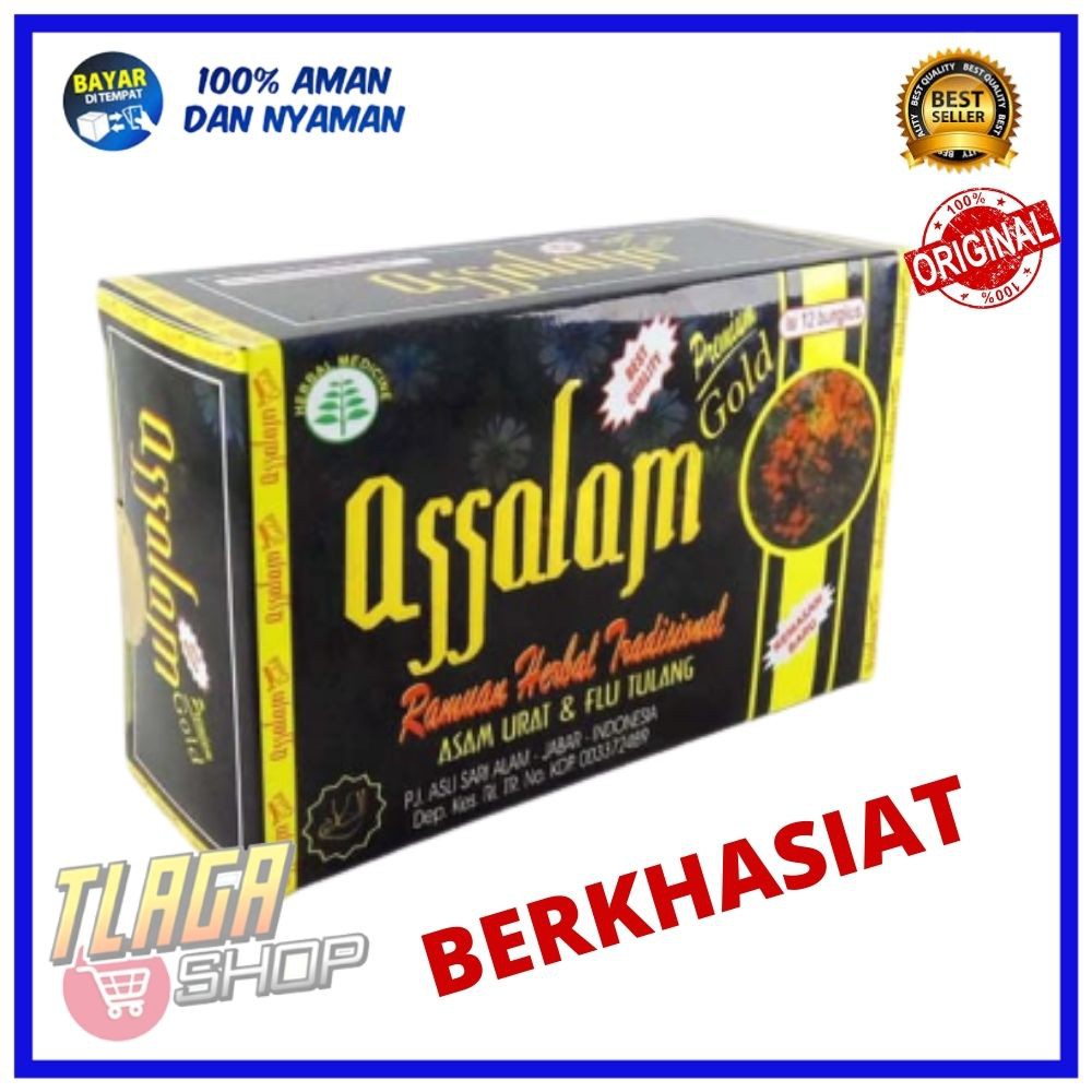 

Assalam asalam gold asli original jamu pegal pegel linu asam urat manjur berkhasiat promo terlaris