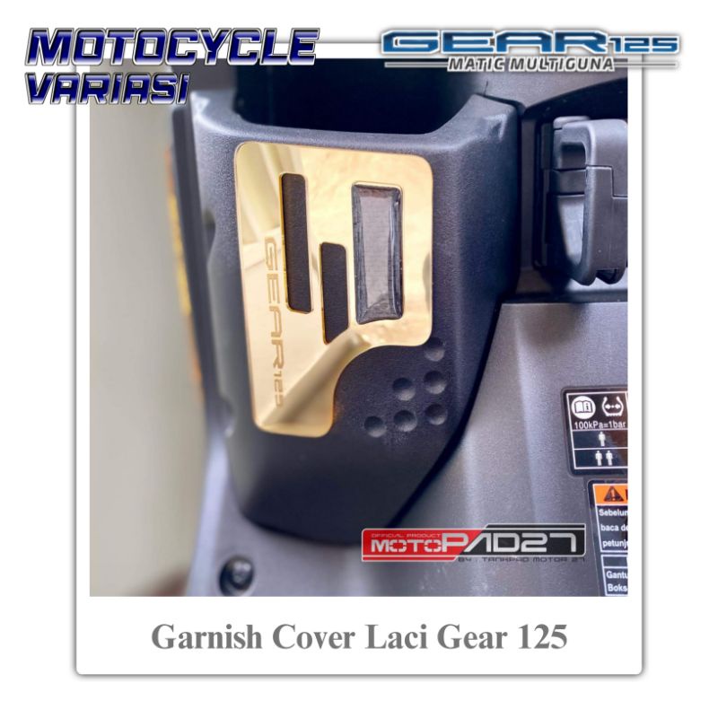 Garnish Laci Yamaha Gear 125 Cover Laci Yamaha Gear 2022