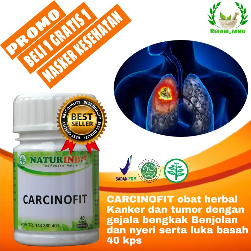 CARCINOFIT obat herbal Kanker dan tumor dengan gejala bengkak Benjolan dan nyeri serta luka basah-3