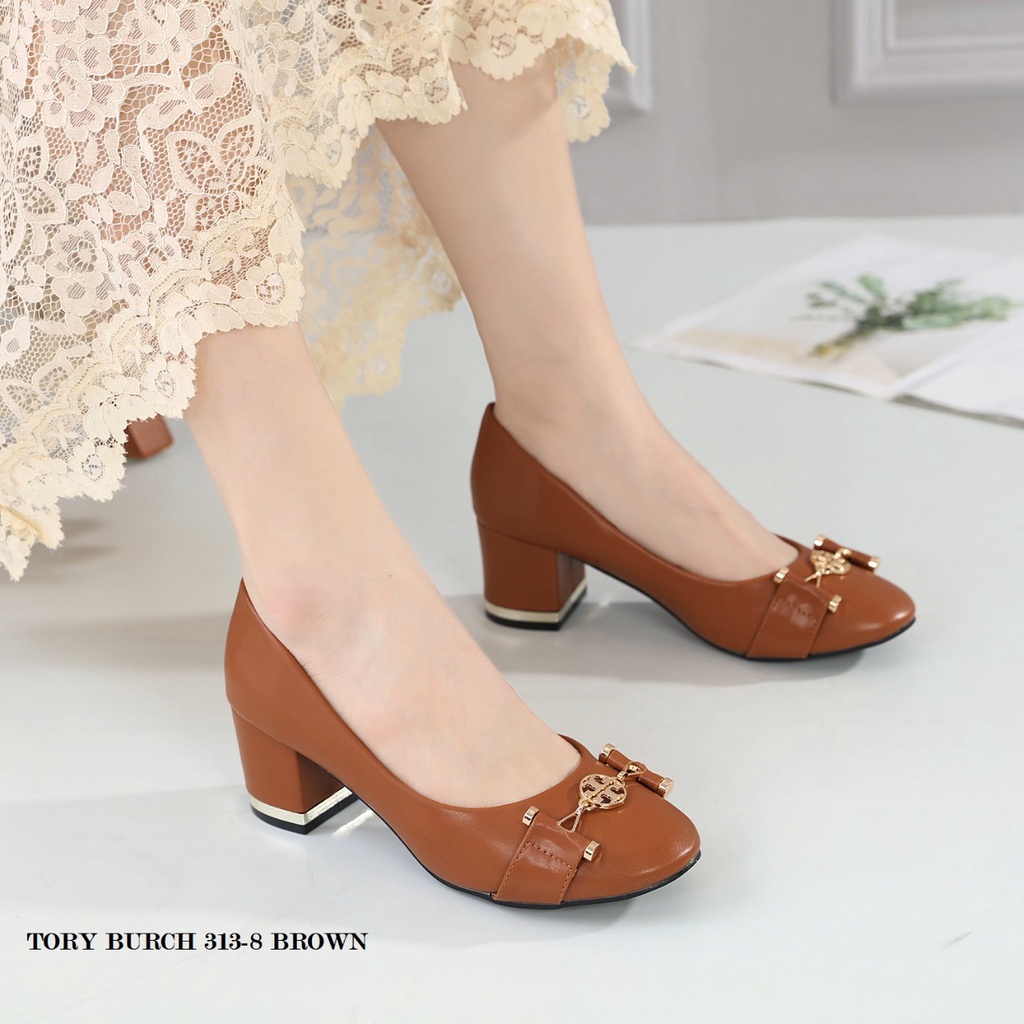 SEPATU KERJA WANITA HEELS PLATFORM SHOES 313-8