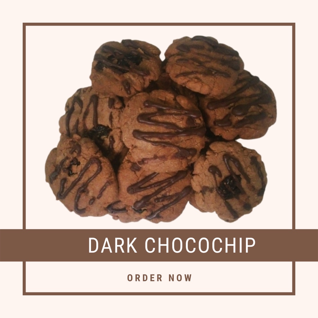 

COOKIES KUE KERING DARK CHOCO CHIP