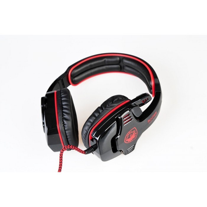 ORIGINAL SADES SA-901 Gaming Headset Deep Bass Gaming USB For PC / Notebook TERLARIS