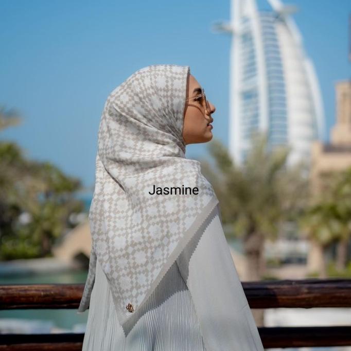 Hazel Monogram scarf by heaven lights Premium Scarf