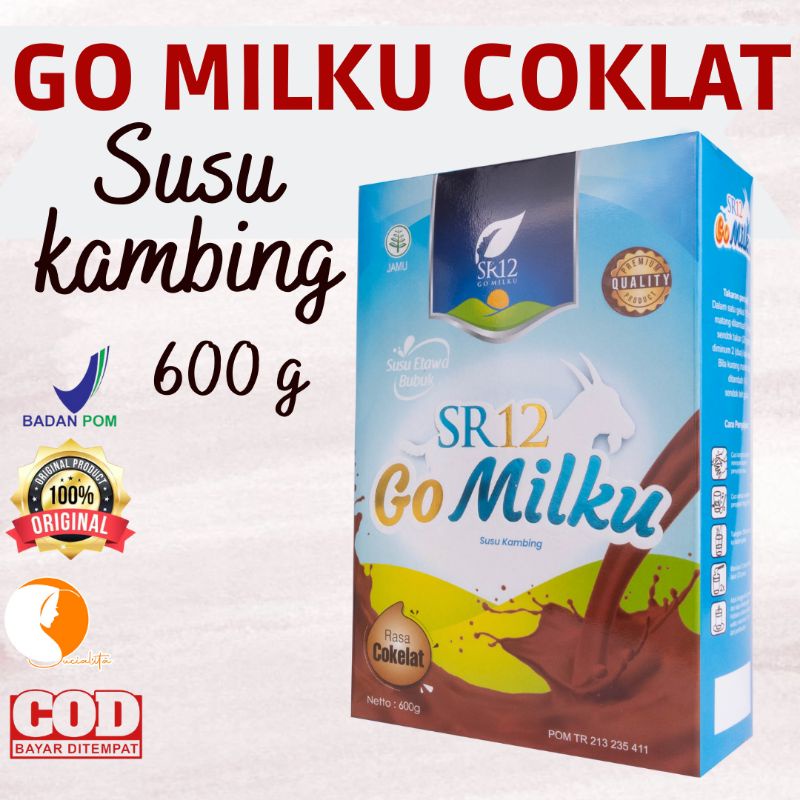 

SR12 Skincare Go Milku Susu Kambing Etawa Menambah Berat Badan/Promil/Busi/Lansi/Anak anak/Obat diabetes