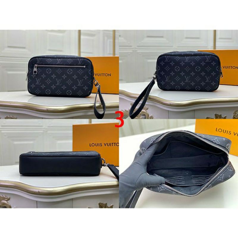CLUCTH TAS TANGAN LV MIRROR QUALITY HANDBAG LV KASAI PRIA WANITA
