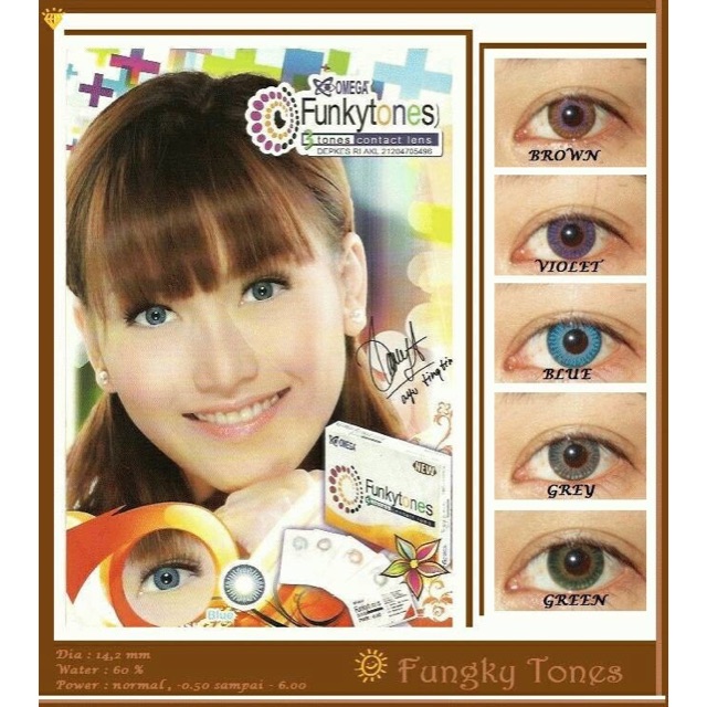 OMEGA FUNKYTONES / SOFTLENS OMEGA FUNGKYTONES