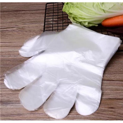 [OL] Sarung Tangan Plastik Sekali Pakai isi 100 Disposable Plastic Gloves