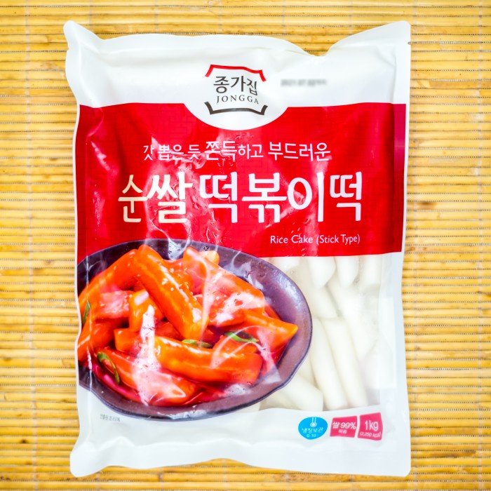 

Siap Krim Eceran Tteokbokki Rice Cake (Jongga) - 1Kg