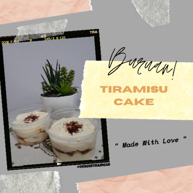 

Tiramisu Classic Dessert