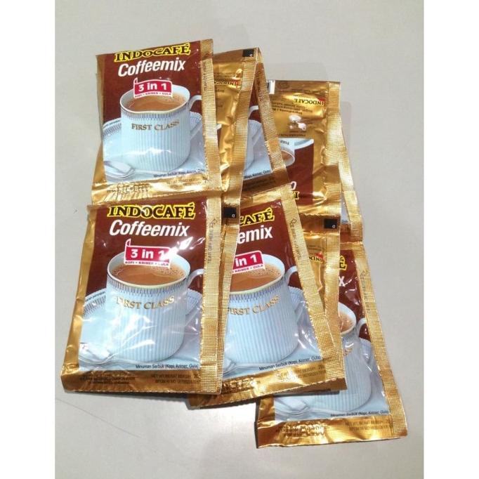 

Big Sale INDOCAFE coffe MIX RENCENG 10pcs Big Sale