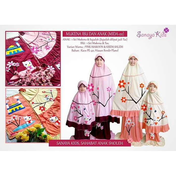 Mukena MIDA SALEM Sanaya Kids